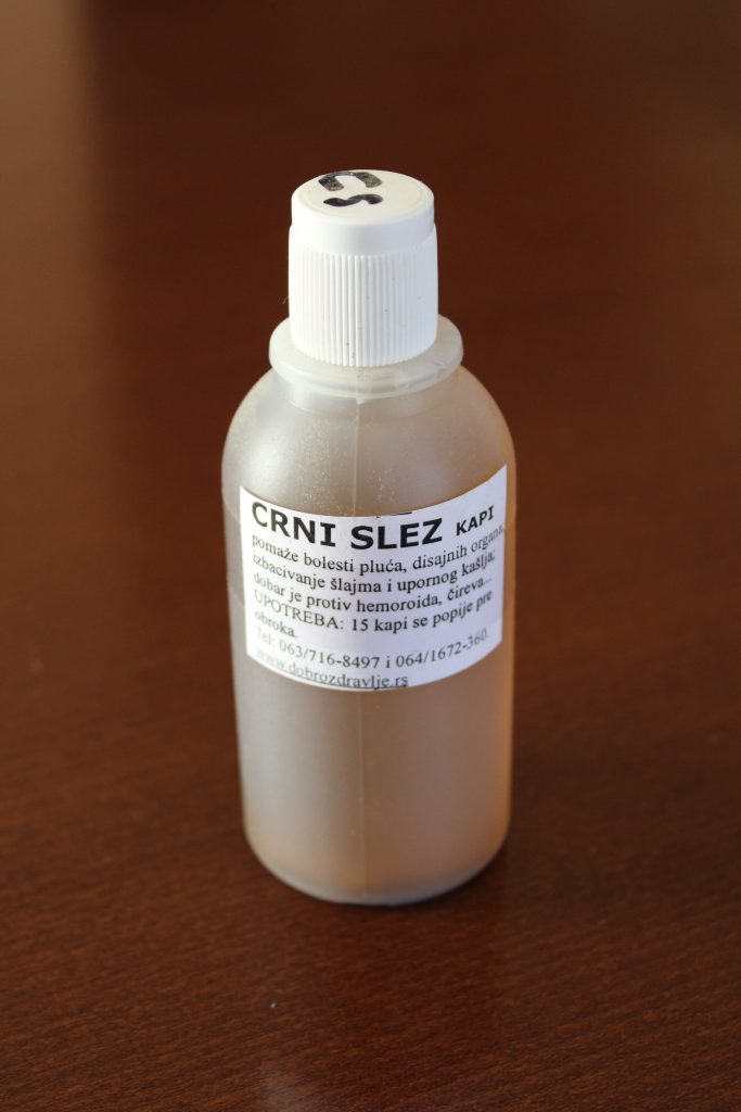 Crni slez kapi