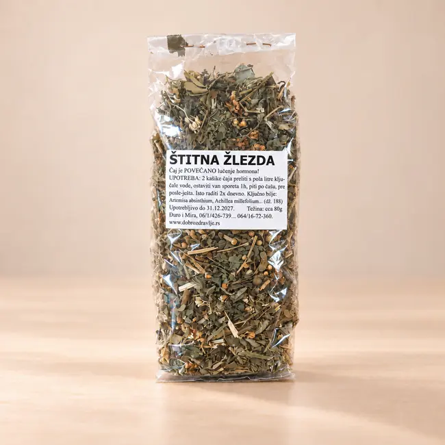 Čaj za povećano lučenje hormona štitne žlezde