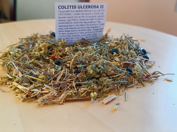 Čaj za Colitis ulcerosa